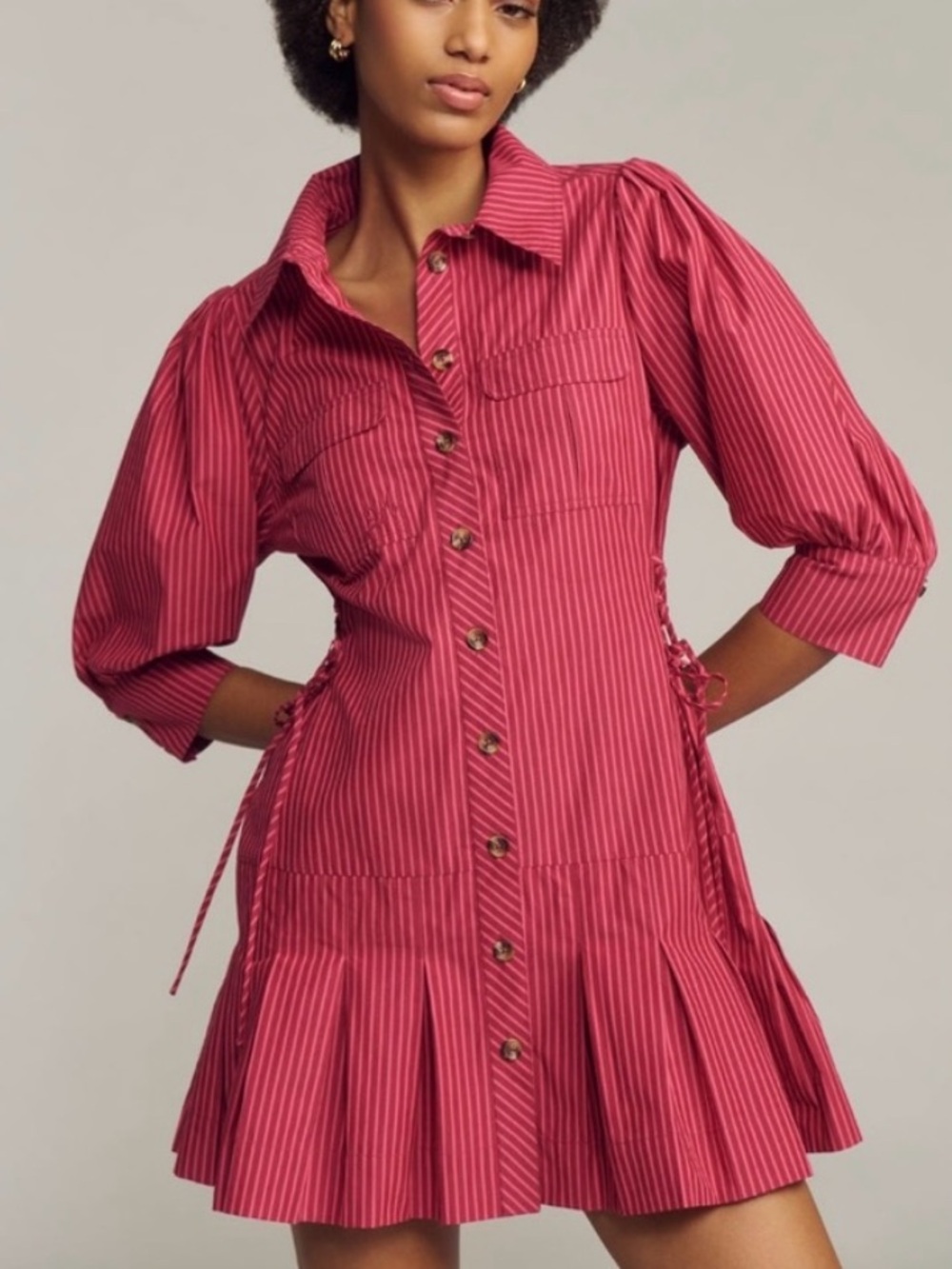 Damson Madder Maisie mini shirt dress size 8 / US 4